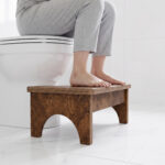 Natural Wood Squatty Potty | Premium Plywood Toilet Stool