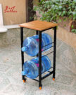 2 Tier Water Jug Rack Gallon Holder Stand
