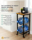 2 Tier Water Jug Rack Gallon Holder Stand - Image 6