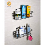 Bathroom 2 Steel Shelves