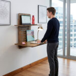Wall Stand Smart Desk – Versatile Laptop/Screen Standing Desk