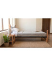 Zan Wood & Steel Arc Single Bed Frame - Image 9